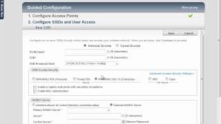 3 Aerohive Getting Started  Express Mode  Define Employee SSID with WPA2 Personal [upl. by Dal]