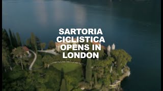 SARTORIA CICLISTICA OPENS IN LONDON  VIA ATELIER [upl. by Weinstock]