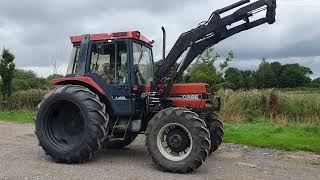 case 885xl tractor Ellwoodfarmmachinerycouk [upl. by Ellekram676]