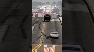 Ram TRX CRAZY WHEELIE LAUNCH OFF trx ram srt srt8 trackhawk dodge 1000hp hellcat fastcar [upl. by Sim]