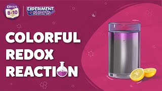 Colorful Redox Reaction  Easy Chemistry Experiments  Science Experiments to do at Home  Ytshorts [upl. by Burnard918]