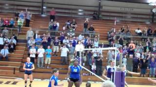 Butler VolleyBall vs Longview [upl. by Yedoc794]