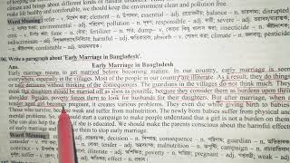 Early marriage in Bangladesh  English paragraph [upl. by Zuzana]