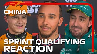 Drivers React After Dramatic Sprint Qualifying  2024 Chinese Grand Prix [upl. by Esilehs]