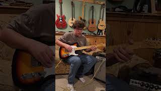 New song I25 cattle drive blues bluesguitar guitarist country western fender [upl. by Kile]