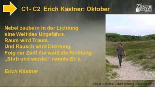 C1C2 deutsche Literatur Literatur Poesie EKästner Oktober S06 [upl. by Gathers]