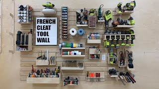 Ultimate French Cleat Tool Wall [upl. by Alletse]