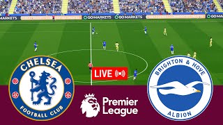 LIVE Chelsea vs Brighton Hove Albion Premier League 2425 Full Match  Video Game Simulation [upl. by Hillhouse892]