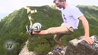 The Best Freestylers In The World  Dallas Stars Trickshots  The Replay [upl. by Atinar]