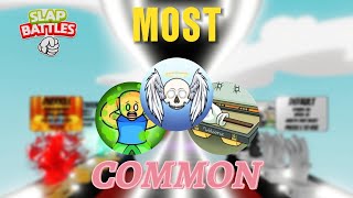 The Most COMMON Badges In Slap Battles  Roblox [upl. by Straub]