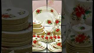 beautiful crockery design fun like video pleasesubscribe mirhajaan [upl. by Linnet]