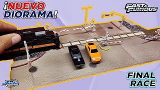 ¡NUEVO DIORAMA DE RAPIDOS Y FURIOSOS FINAL RACE DE JADA  Review [upl. by Tristan]