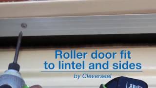 Roller Garage Door Fit To Lintel and sides [upl. by Meaghan]