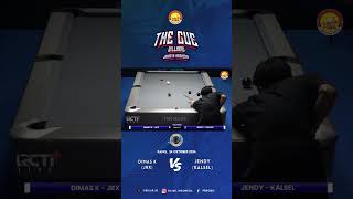 Highlight dimas vs jendy  THE CUE 10 BALL INTERNATIONAL OPEN 2024 [upl. by Ozan]