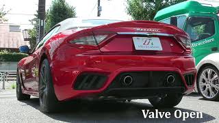 MASERATI GranCabrio MC BERTOCCHI Exhaust Sound [upl. by Hameerak]