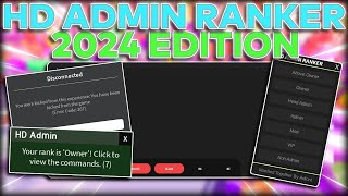 FREE HD Admin Ranker Script 2024 [upl. by Badr28]