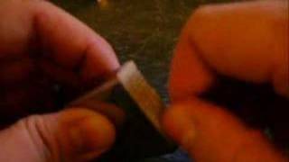 How to changefix a Zippo flint [upl. by Neelra]