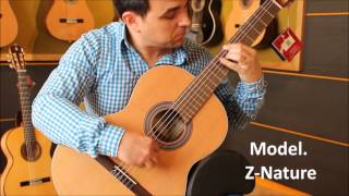 Review model Z  Nature  Alhambra Guitarras [upl. by Analaf]