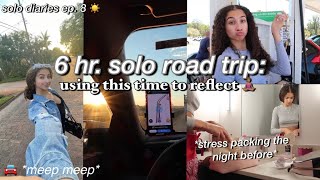 solo diaries 08 LONG road trip alone  pack w me 🌤  Alyssa Howard [upl. by Rol411]