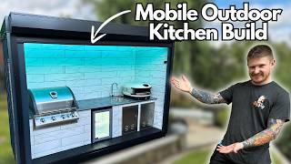 How to Build this Amazing Outdoor Kitchen  Smart Controlled and Mobile [upl. by Coraline900]