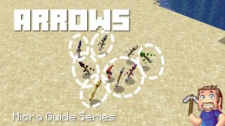 Arrows  Minecraft Micro Guide [upl. by Eittol544]