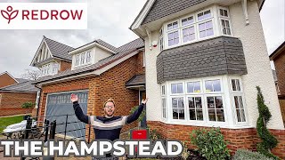 INSIDE REDROW 5 Bed THE HAMPSTEAD FULL Show Home Tour Stone Hill Meadow  New Build UK [upl. by Eyllek]