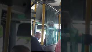 Motorista de ônibus e passageiro quotsaem no t4p4quot em Natal [upl. by Uke]