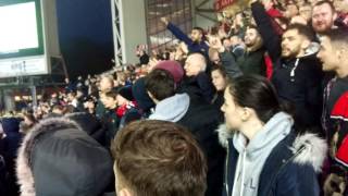 MAN UTD FANS  WOKE UP THIS MORNING FEELING FINE  BLACKBURN AWAY [upl. by Rehtae]