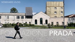 Fondazione Prada by OMA Rem Koolhaas  VOWVARIS VLOG  FONDAZIONEPRADA PRADA [upl. by Yssak]