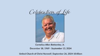 Allen Bottomley Memorial Service [upl. by Nauqe]