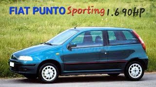 Fiat Punto Sporting 16 90cv MK1  la sportivetta dimenticata auto fiat sporting [upl. by Iht64]