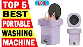 Top 5 Best Portable Washing Machines In 2024 [upl. by Nosila]