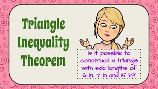 💚💗💛❤️Triangle Inequality Theorem Shorts [upl. by Odraner]