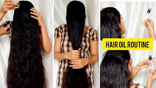 My Hair Oil Routine Hair Growth Challenge [upl. by Leesen]