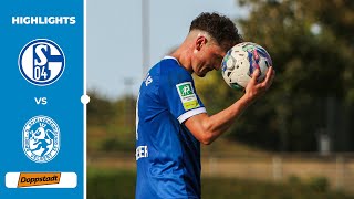 FC Schalke 04 U23 vs SSVg Velbert 02 – Highlights amp Tore  Regionalliga West [upl. by Horan402]