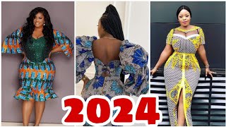 💃Mode Africaine 2024  Modèles robes pagne pour femme Boubou senegalaisAnkara styles🌈collection 57 [upl. by Leksehcey468]