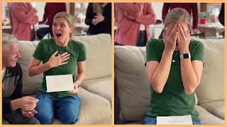 Couple Expecting Triplets Surprise Family And Friends [upl. by Luigino248]