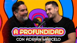 Adrián Marcelo Comediante Amigo Humano  Carlos Garza  A Profundidad [upl. by Ahsienad995]