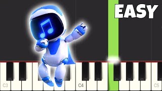 Astro Bot  Crash Site Theme  EASY Piano Tutorial [upl. by Keegan]