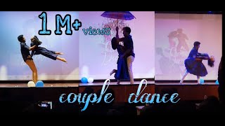 Best couple dance  puthu vellai mazai  புது வெள்ளை மழை  1st prize  Jss medical college [upl. by Raouf]