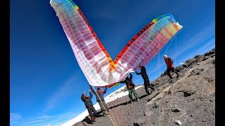 Paragliding Kilimanjaro  hike and fly September 2018 [upl. by Ahtram]