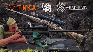 Weatherby Mark V vs Tikka T3x [upl. by Line]