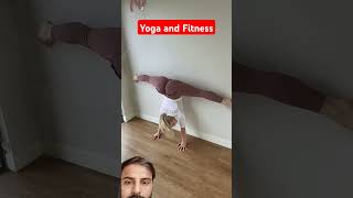 Hip stretching pose 🤸‍♀️ shorts yoga stretching flexibility [upl. by Anawal]