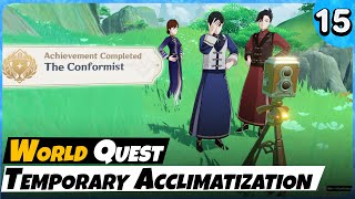 Temporary Acclimatization World Quest  Genshin Impact 44 [upl. by Arreip]