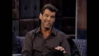 Pierce Brosnan on Late Night August 4 1999 [upl. by Center]