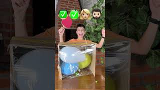 Quem vai furar o balão branco😱 shorts challenge [upl. by Earleen]