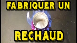 TUTO Comment fabriquer un réchaud avec une canette  Trucs et Astuces [upl. by Vivica]