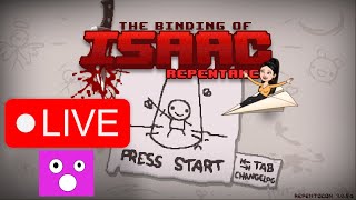 The Binding Of Isaac LIVE with RkeyNell the Dataminer incident [upl. by Montana]