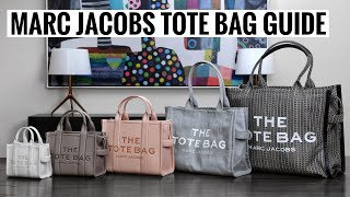 MARC JACOBS THE TOTE BAG COMPARISON  Micro Mini Medium Large XL ProsCons  Mod Shots [upl. by Fanya368]