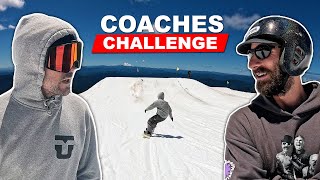 The Coaches Game of SNOW Snowboard Challenge [upl. by Latrena]